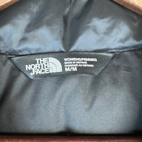 The North Face Womens 550 Down Fill Vest Sleeveless Puffer Jacket Black - Picture 4 of 8